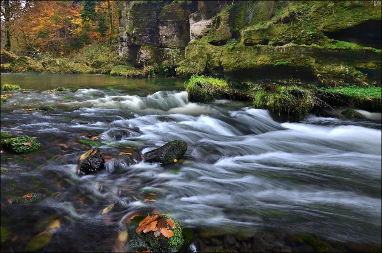 Resort Mezna Hrensko Bagian luar foto